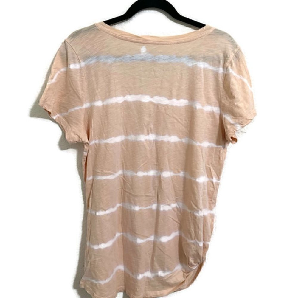 Torrid Blouse Size 0/Large Women's 100% Cotton Short Sleeve Classic Fit Tie Dye - Picture 2 of 4